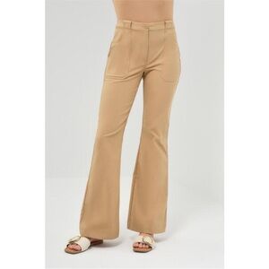 Anatomie Darby Stretch Flare Pant in Camel